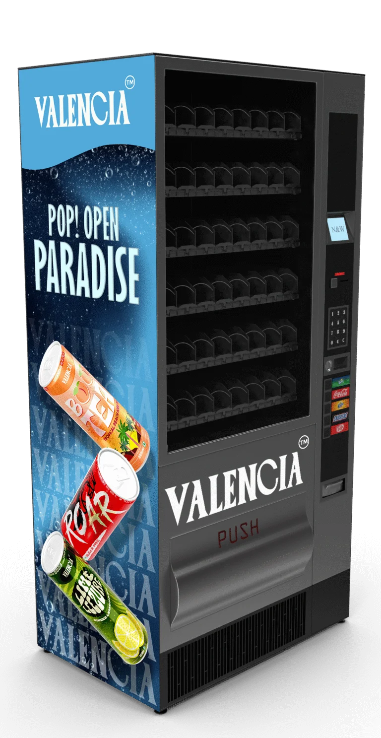 Valencia vending machine black
