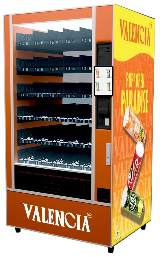 Valencia vending machine orange