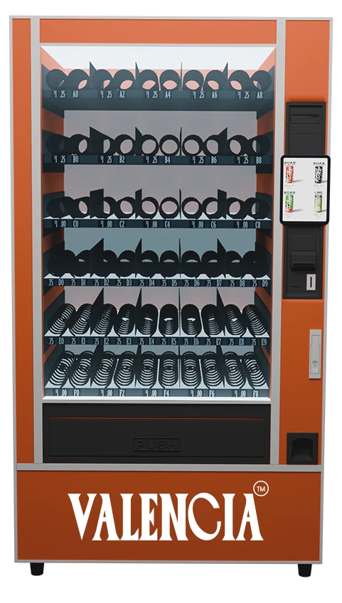 Valencia vending machine front